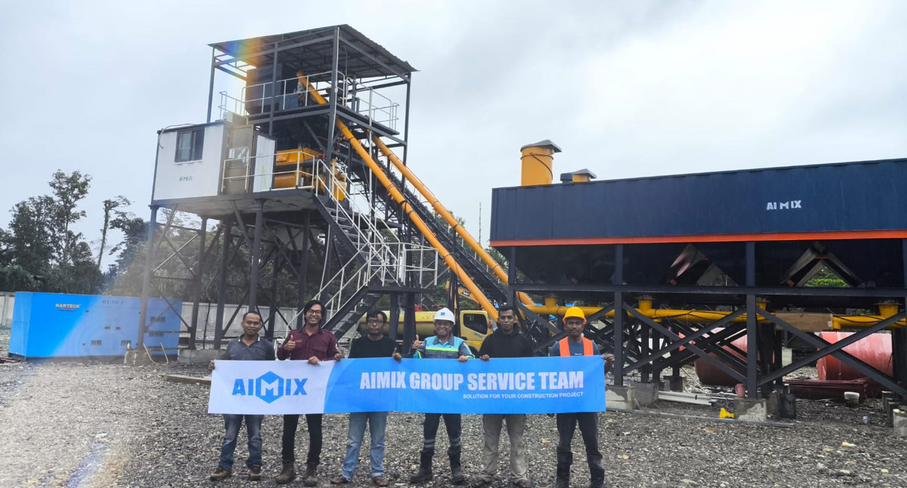 AIMIX Empowers Your Small Concrete Batch Plant Projects with Efficiency, Reliability and Profitability