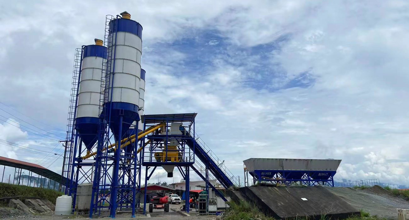 Small Concrete Batching Plant for sale in AIMIX