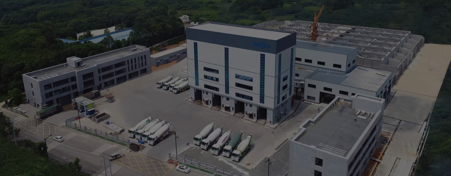 Environmental Protection New Concrete Batching Plant Banner