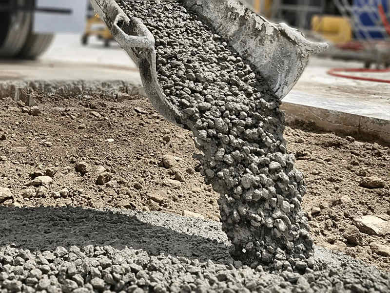 C30 grade concrete for Stationary Concrete Batching Plant Foundation