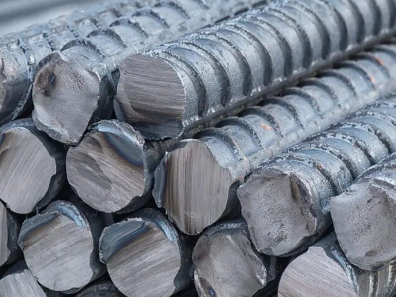 HRB400 grade steel bars for stationary batch plant foundation