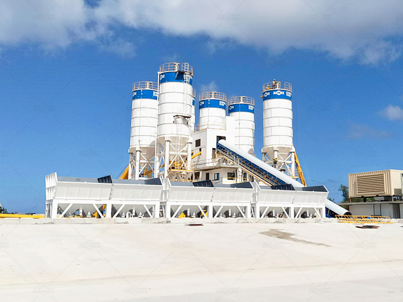 Traditional Stationary Concrete Batching Plant