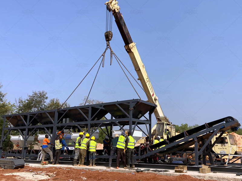 installation of foundation free components