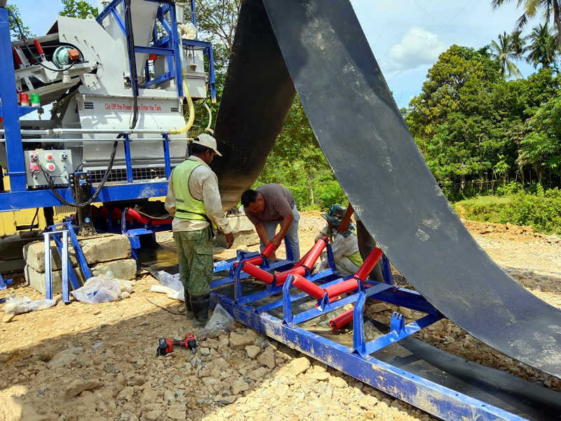 installation of mobile concrete batch plants for sale