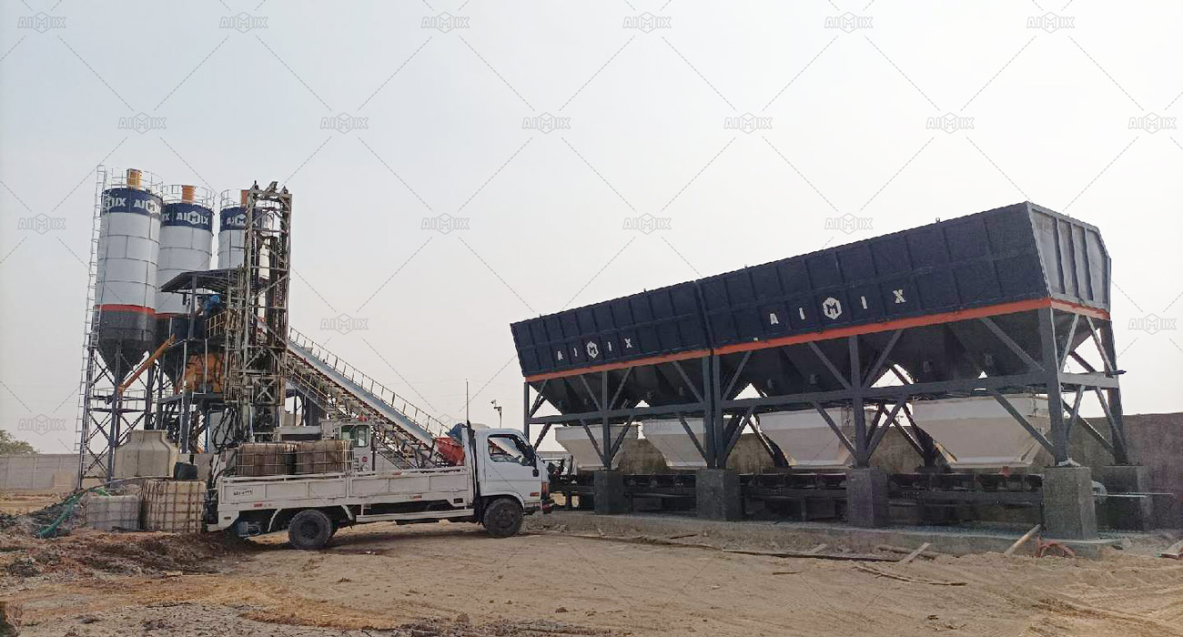 From Zero Experience to Local Production Capability AJ90 wet mix plant in Ecuador