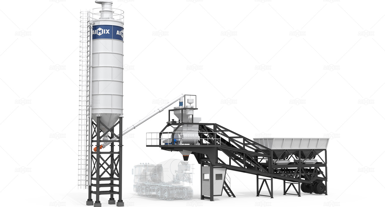 Mobile Wet Mix Plant AJY Series