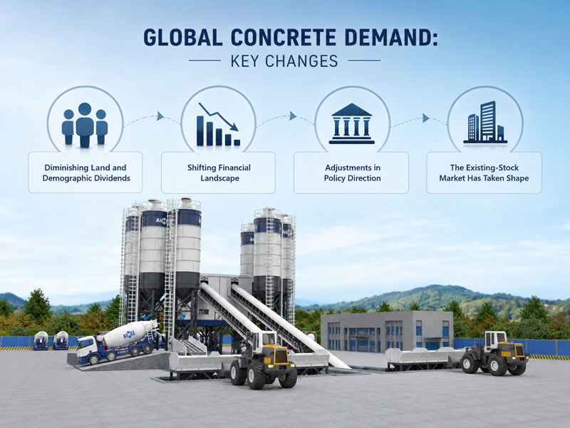 Concrete batch plant demand is shifting