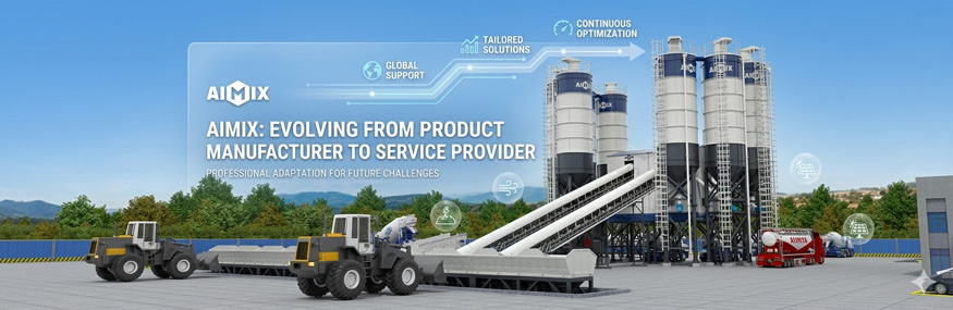 How AIMIX Is Adapting and Preparing for concrete batching plant market