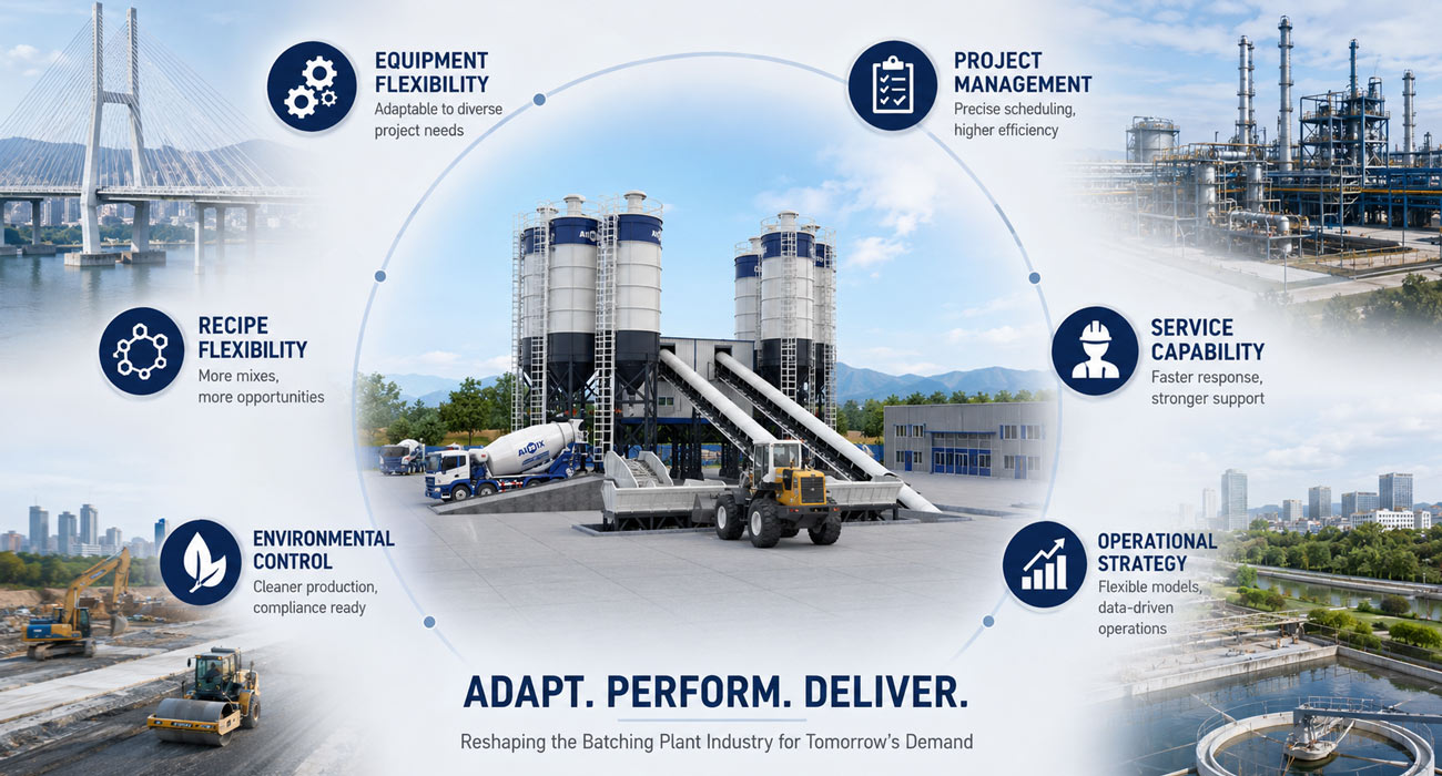changes in demand structure reshape the batching plant industry