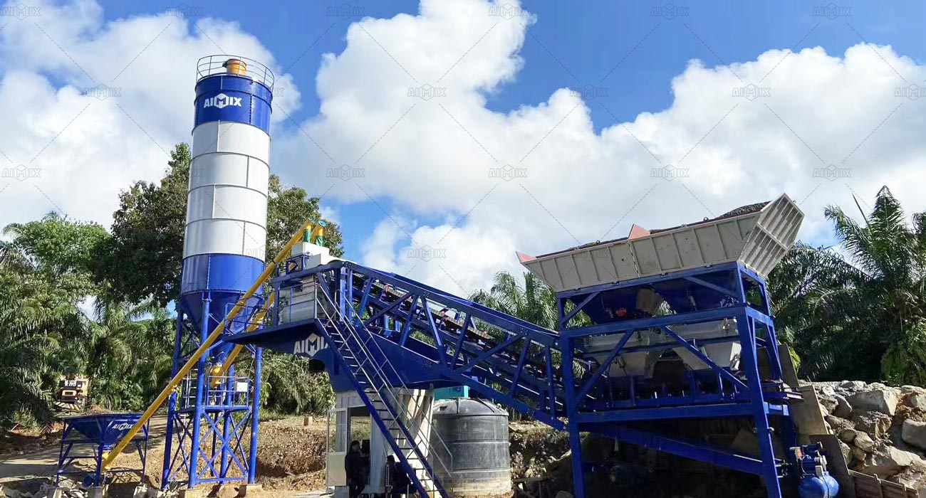 AJSY35 compact portable plant in Malaysia