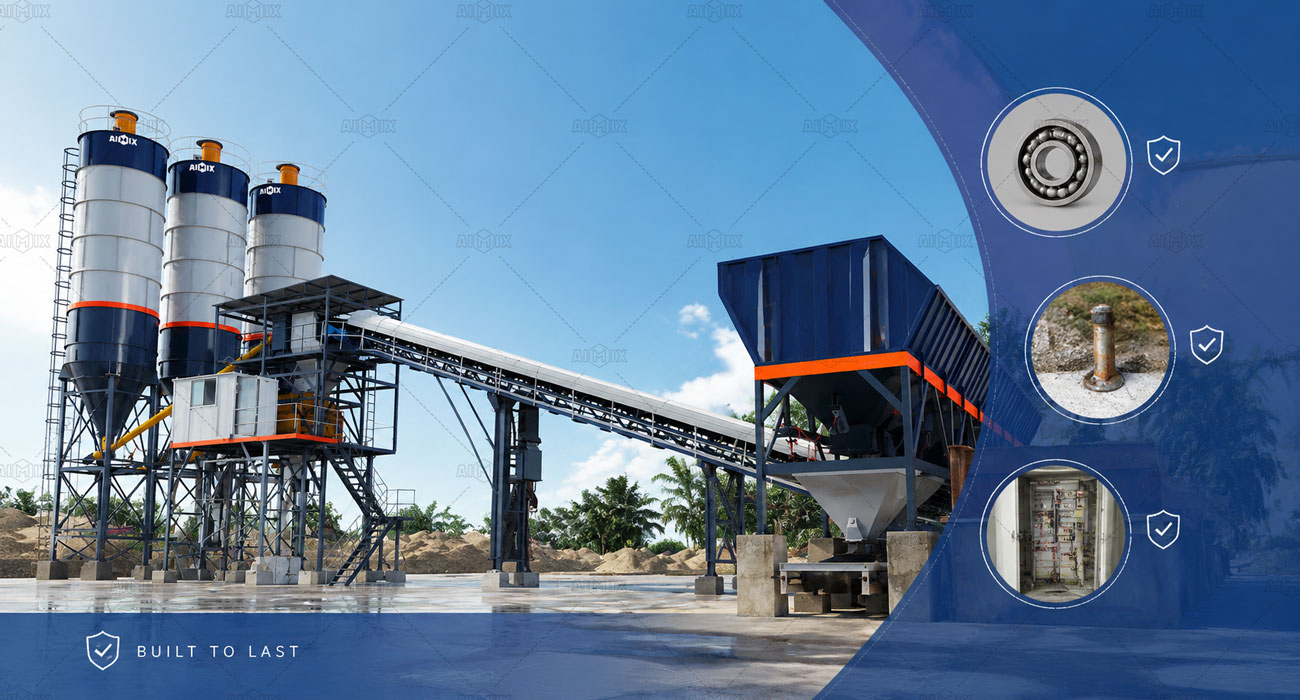 Floor Load and Drainage Design in Concrete Batching Plant