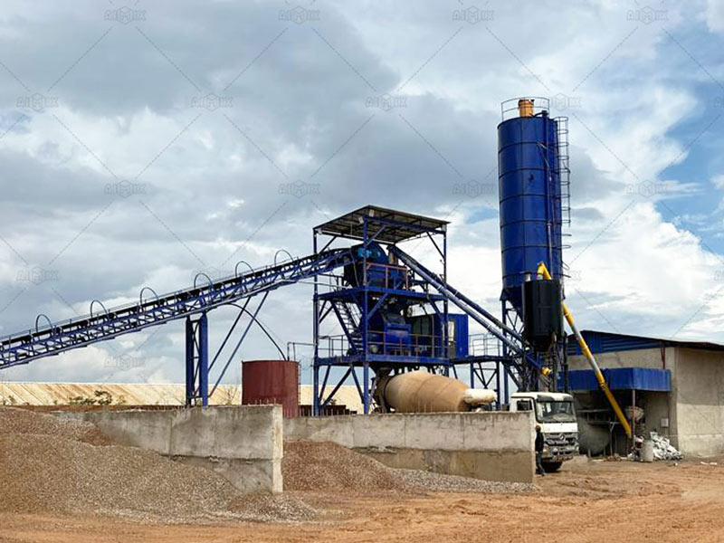 Floor Load and Drainage Design in Concrete Plants