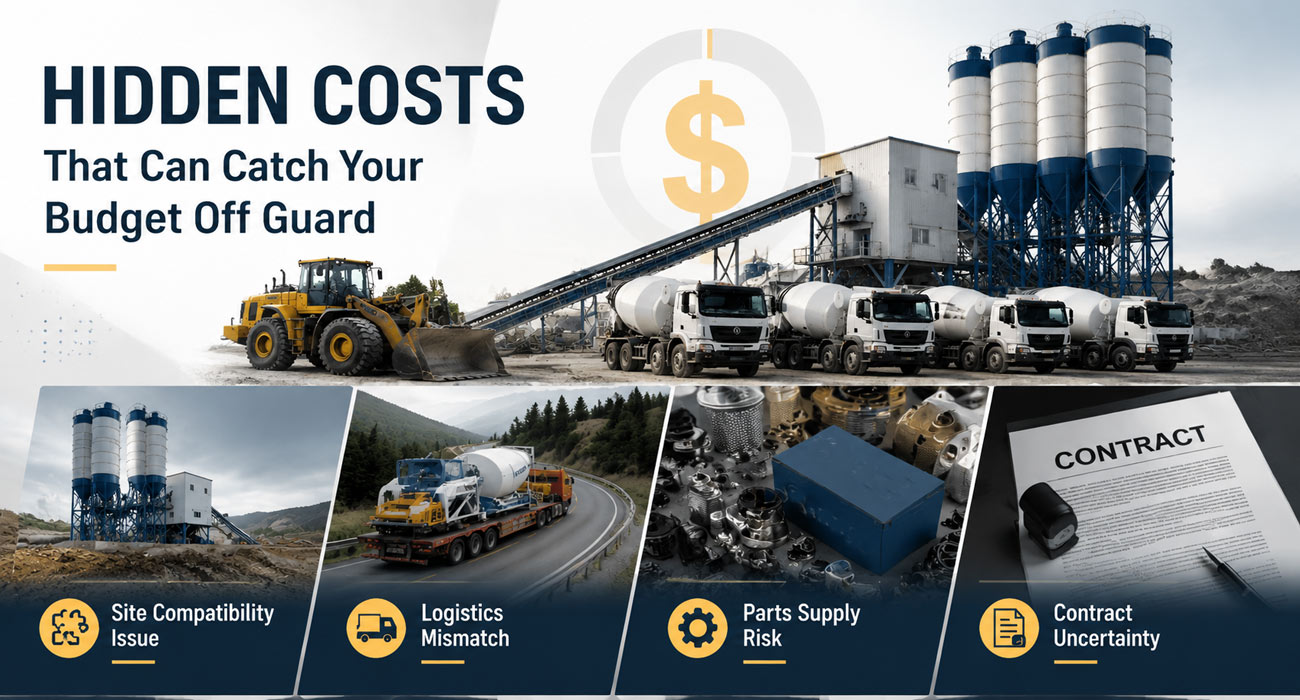 Hidden Costs You Might Ignore When Buy Concrete Plant