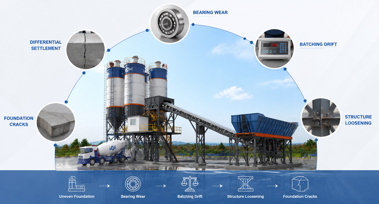 Poor Floor Bearing Capacity is Important in Concrete Plant Design