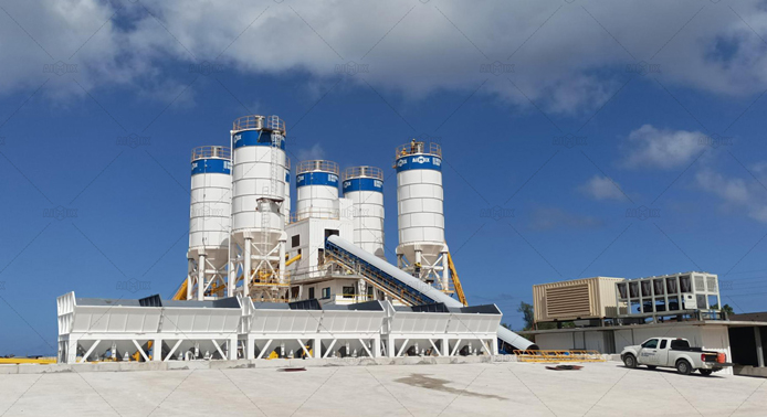 AJ180 high capacity concrete batching business plan in Guam