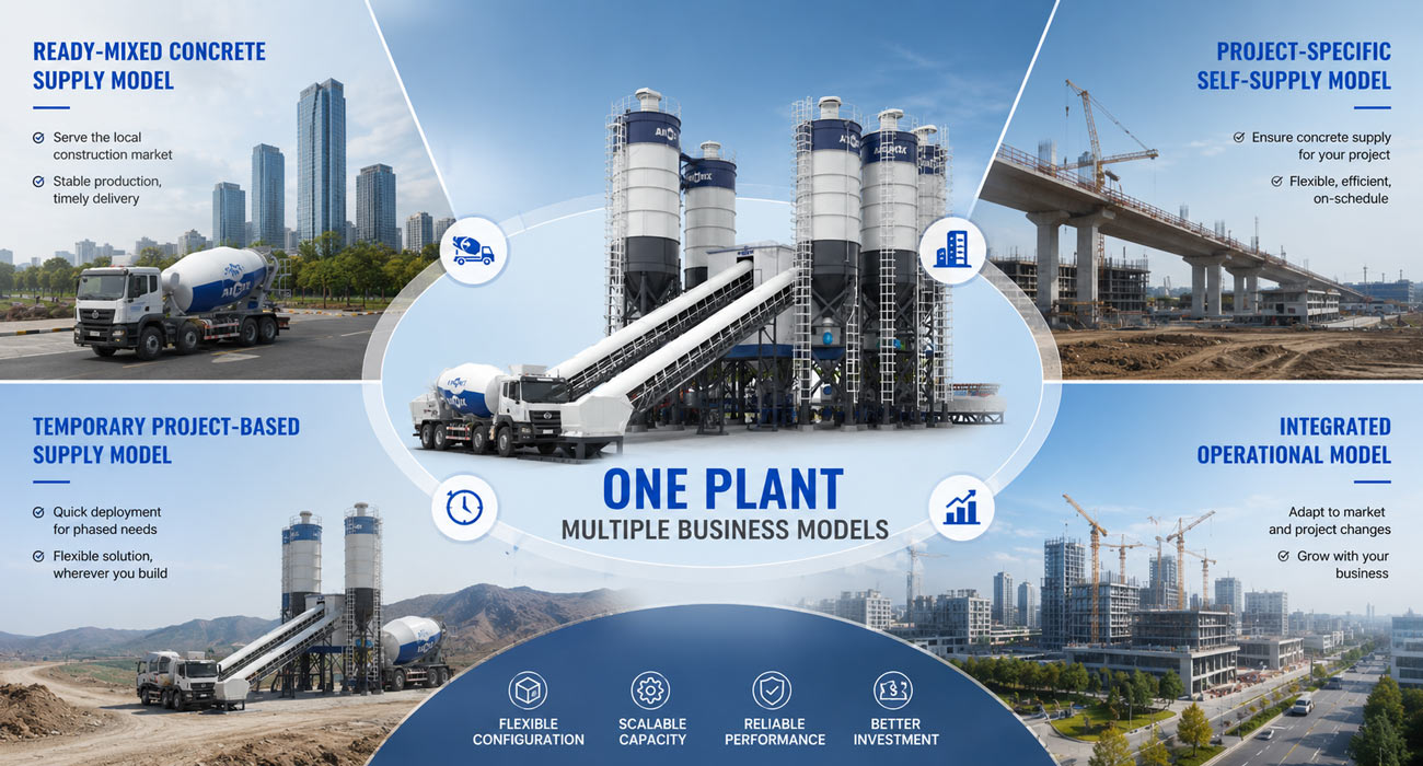 Choosing the Right Business Model for Your Concrete Mixing Plant