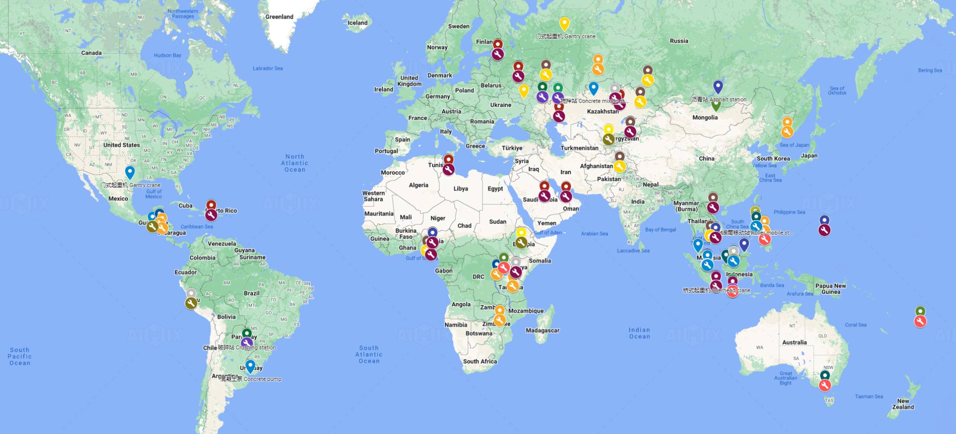 Localized Support System in AIMIX