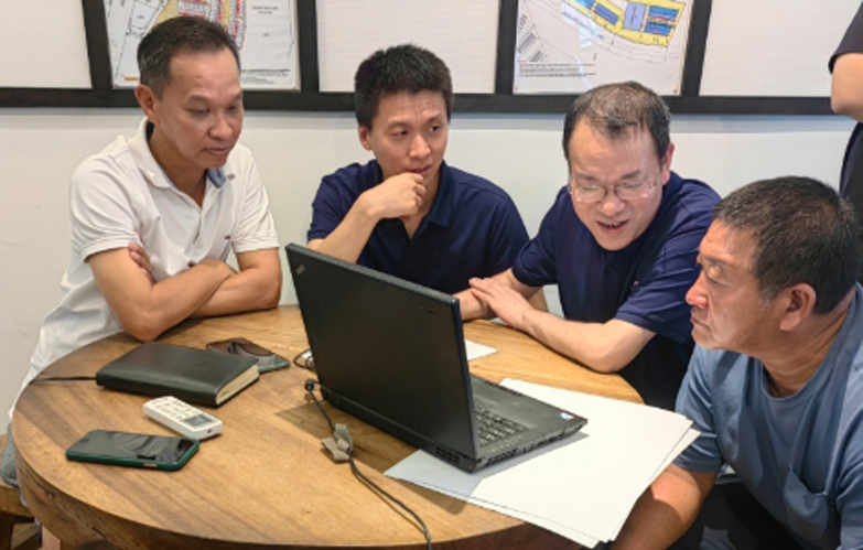 Professional technical team in AIMIX